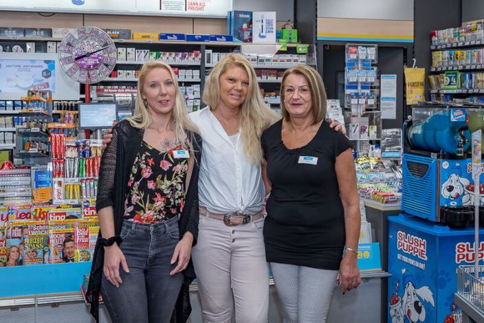 Flavia Zimmermann und ihr Team