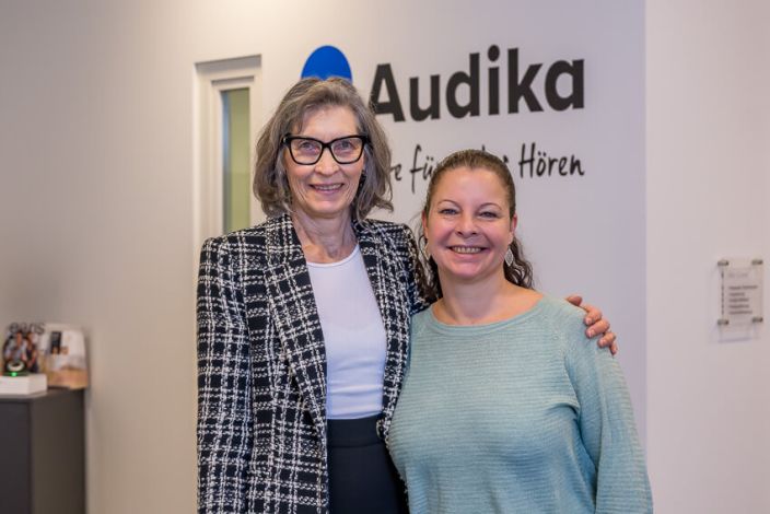 Cathérine Baumann und Christine Müller